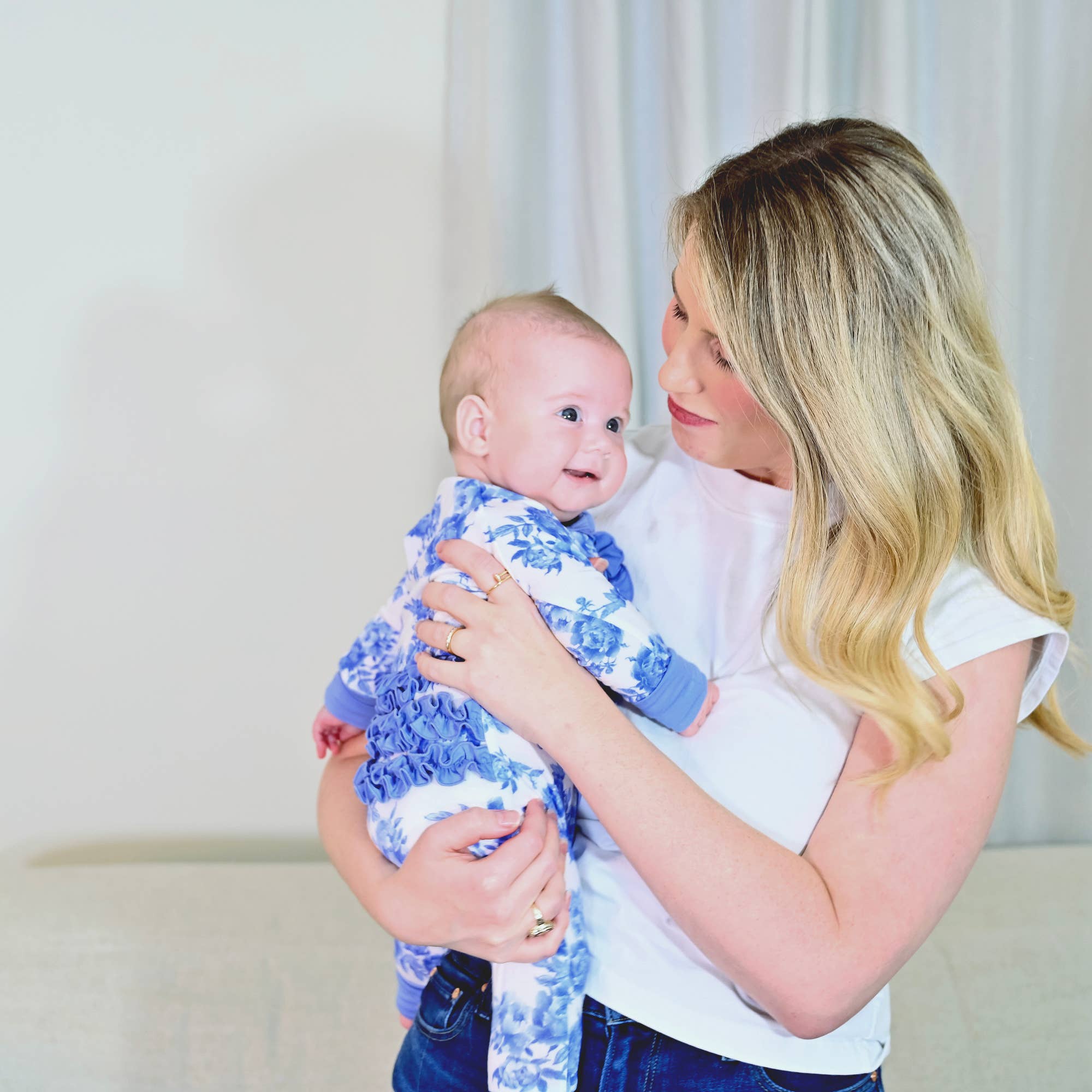 Bamboo Baby Convertible Zipper Pajama Peony For Your Thought